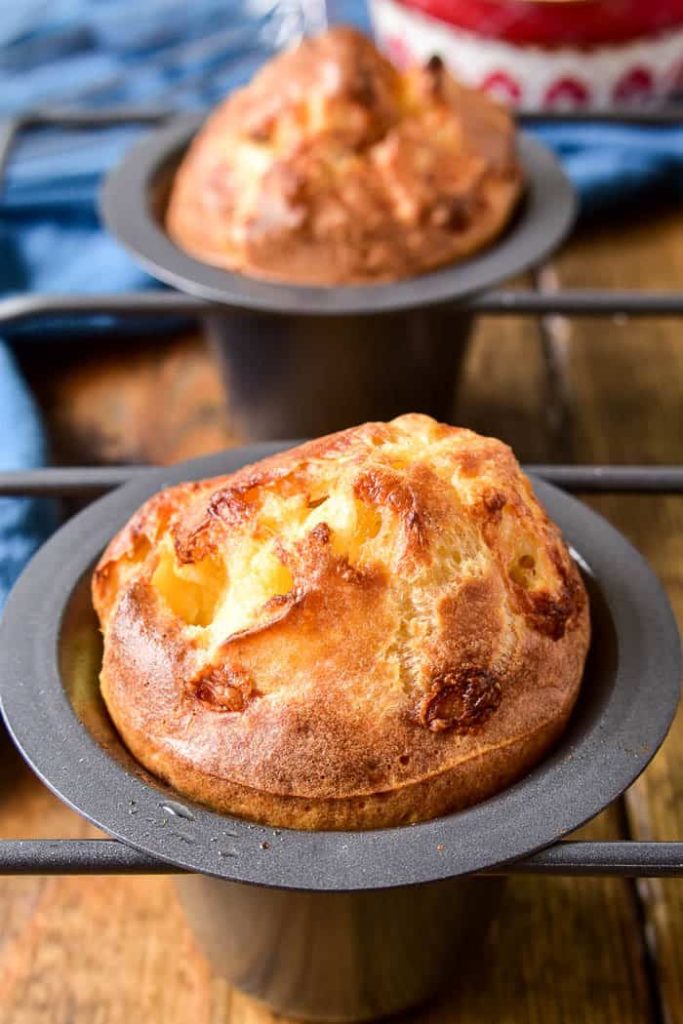 Bacon Parmesan Popovers