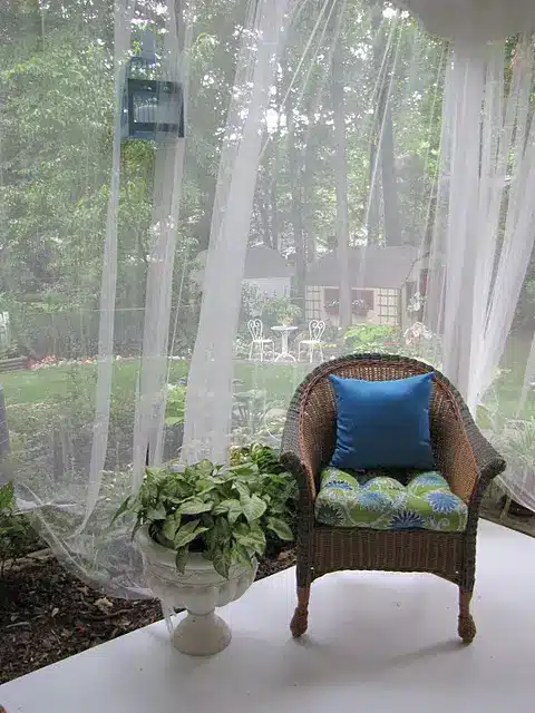 cute and practical mosquito net ideas for outdoors 27