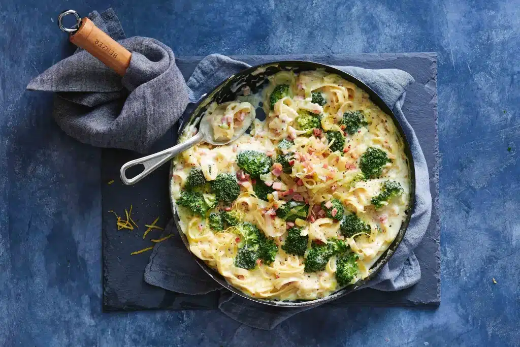 Bacon & Broccoli Pasta