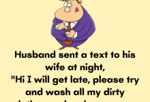 Husband Sent A Text To His Wife At Night
