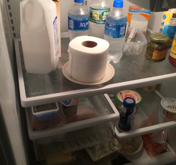 If You See Toilet Paper In Your Fridge, Here’s What It Could Be Telling You