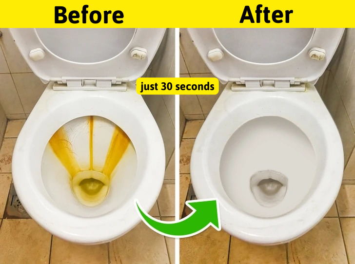 A 30 Second Recipe That Can Keep Your Bathroom Sparkling Cleanu