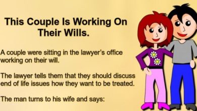 A Couple Were Sitting In The Lawyer’s Office Working On Their Will