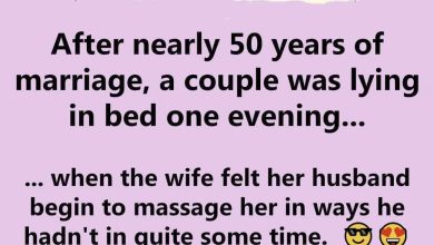 Things Heat-Up For This Old Couple In Bed