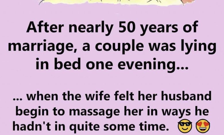 Things Heat-Up For This Old Couple In Bed