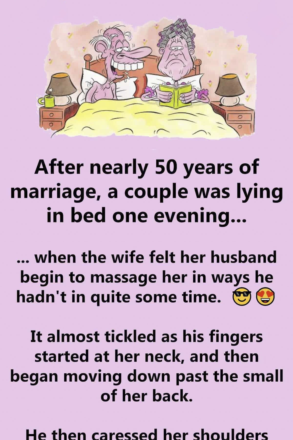 Things Heat-Up For This Old Couple In Bed