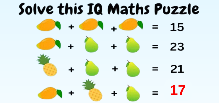 Only The Sharpest Of Minds Can Solve This Math Puzzle Within 15 Seconds