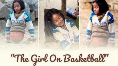 The Girl On Basketball