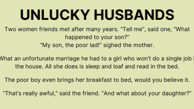 Unlucky husband thumb ok