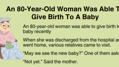 Super Funny: An 80-Year-Old Woman Was Able To Give Birth To A Baby