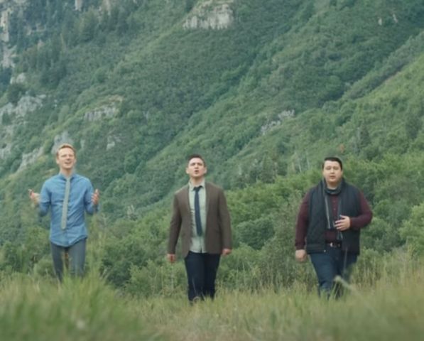 Group Of Men Gather In The Mountains To Sing You Raise Me Up Will Give You Chills11aA