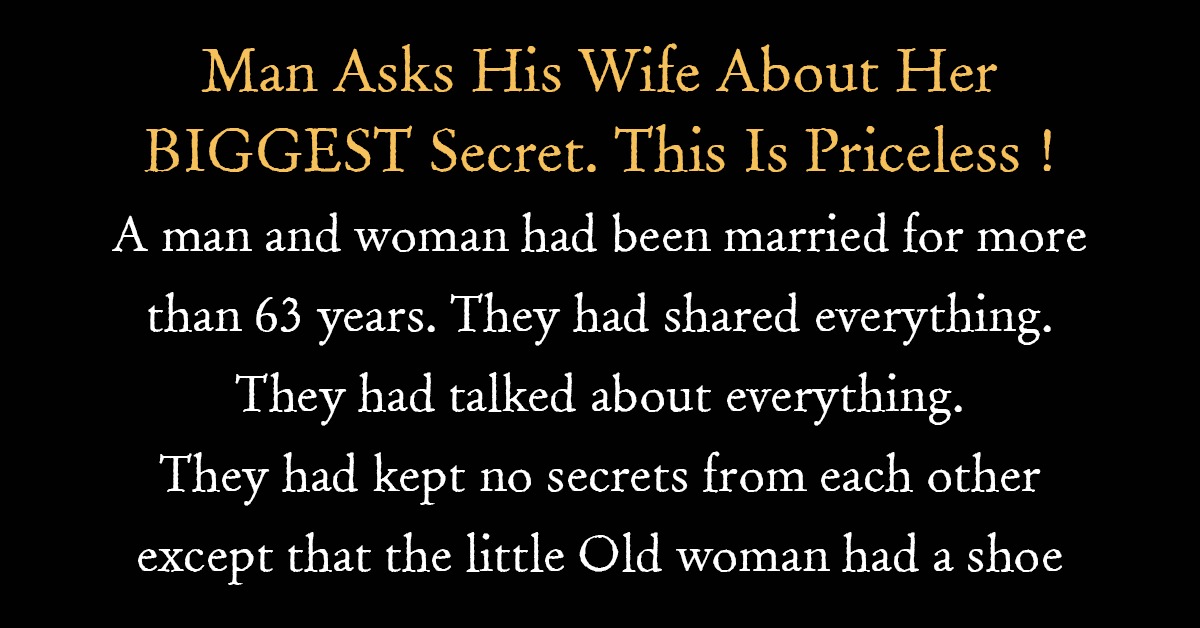 Man Asks His Wife About Her BIGG