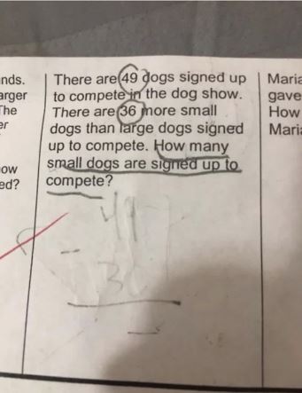 Mom Leaves People Stunned After Sharing Second Grade Math Homework That Puzzling Adults4