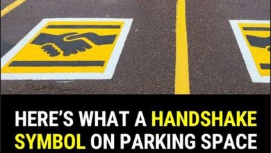 Here’s What A Handshake Symbol On A Parking Space Means