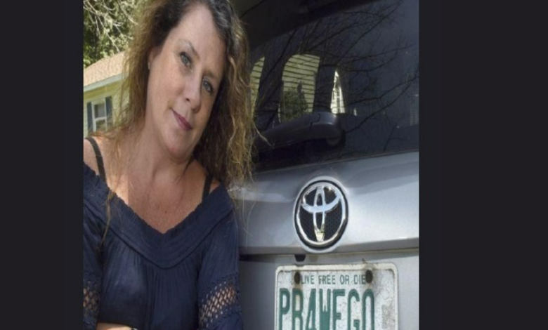 Shes had her license plate for 15 years but now the state finds it inappropriate.3