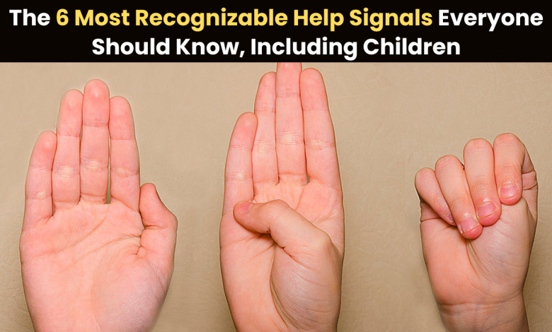 The 6 Most Recognizable Help Signals Everyone Should Know Including Children