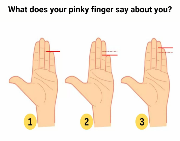 What does your pinky finger say about you