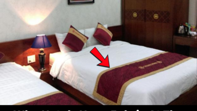 Why Hotels Have Fabric At The Foot Of The Bed