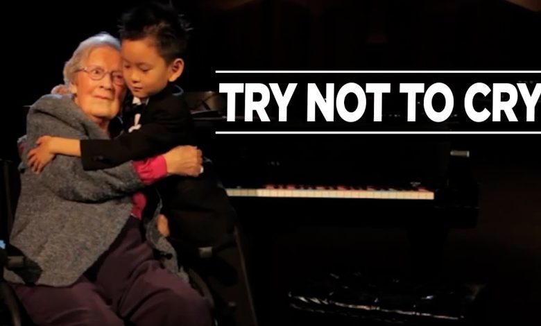 A 5 Year Old Piano Prodigy Plays For His 101 Year Old Grandmother