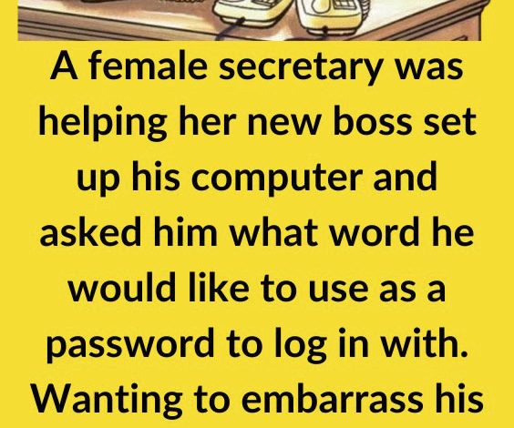 A Female Secretary Was Helping B