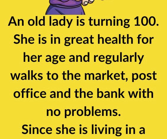 A Old Lady is Turning 100