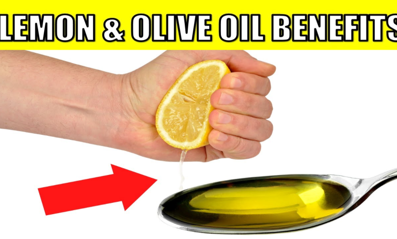 A Spoonful Of Olive Oil With Lemon Will Do Wonders For Your Health