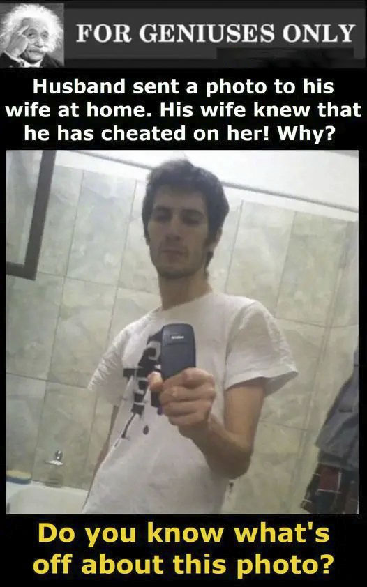 Cheating Husband Riddle 1