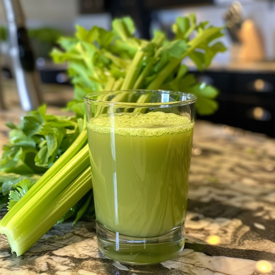 I Drank A Shot Of Celery Juice Each Morning For A Week