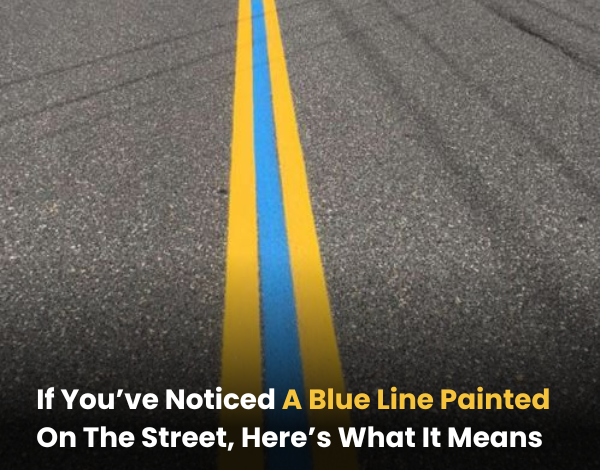 If Youve Noticed A Blue Line Painted On The Street2