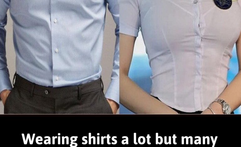 Many People Wear Shirts Often