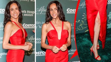 Very Inappropriate Meghan Markles Surprise Visit Criticized Over Revealing Dress333