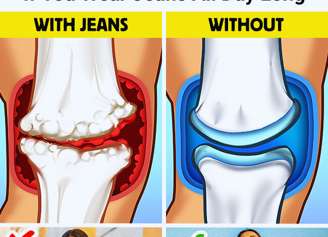 What Might Happen If You Wear Jeans All Day Long