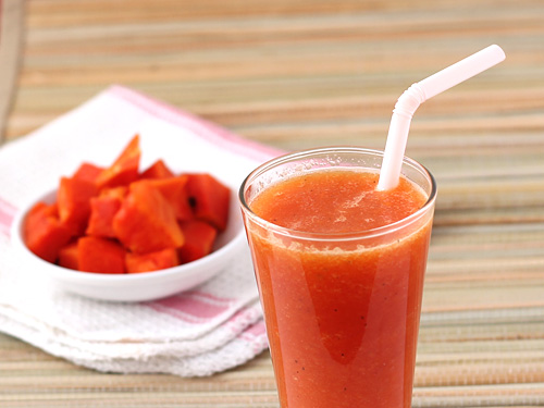 papaya juice recipe