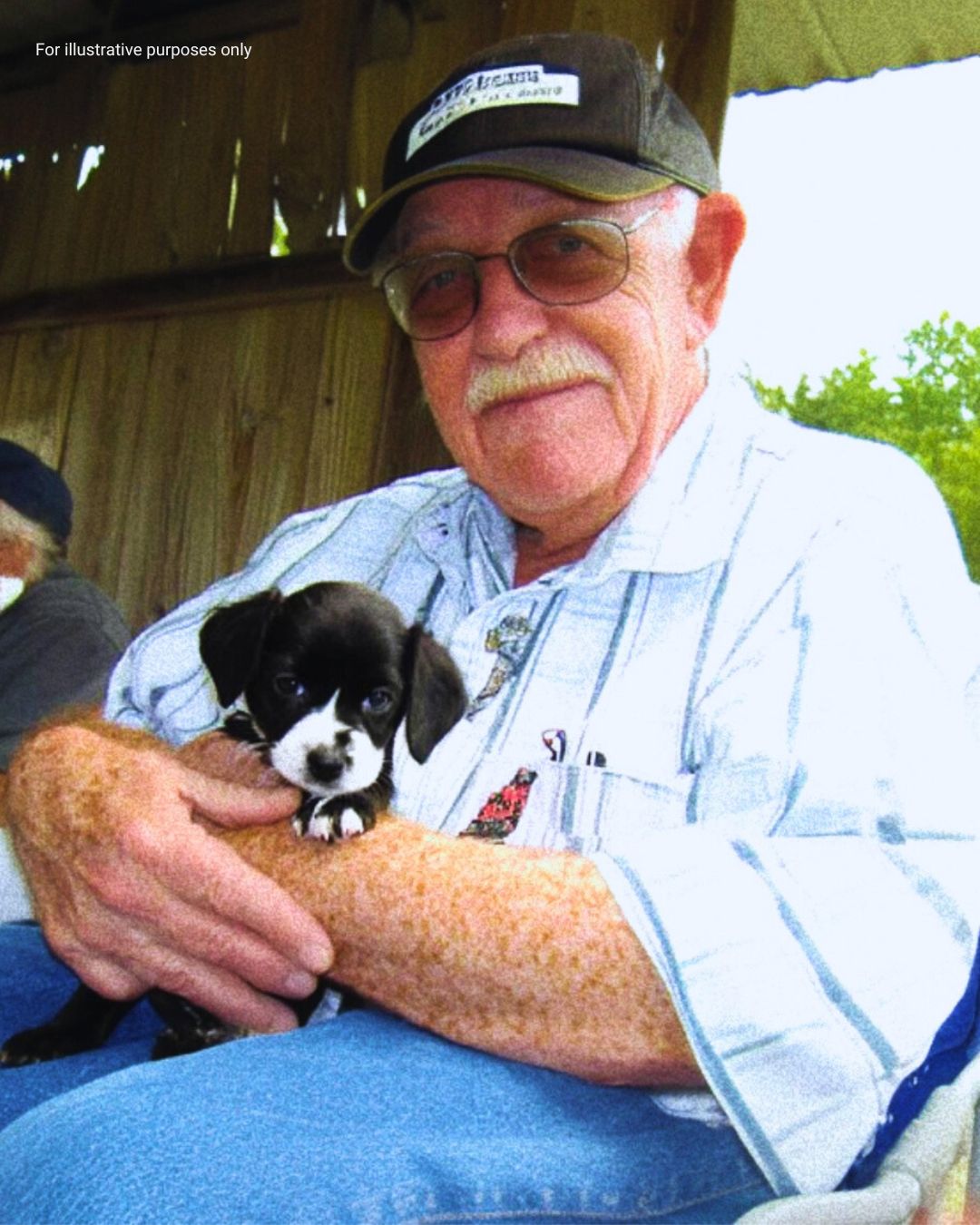 Abandoned Puppy Becomes the Angel a Grieving Old Man Prayed Forthumb 1