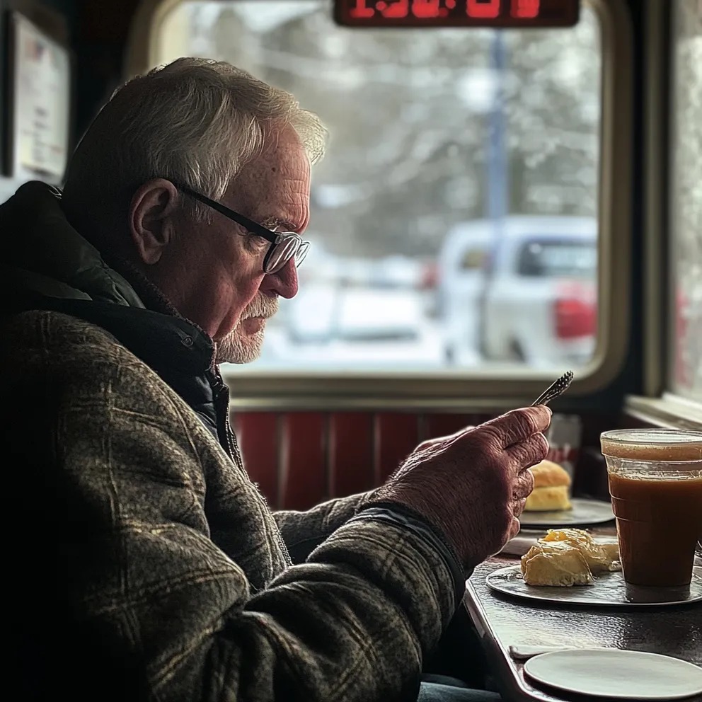 An Elderly Teacher Paid for a Freezing Boys Meal 1