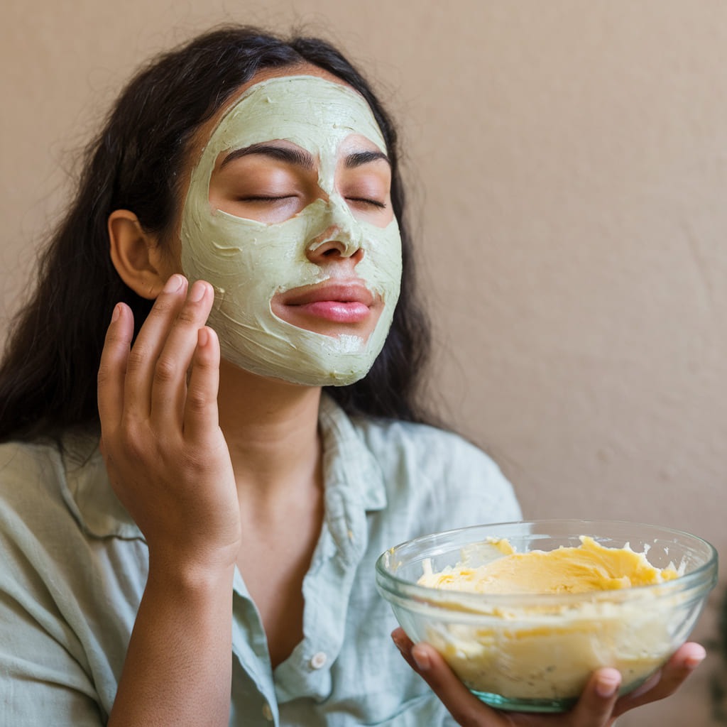 Potato Face Mask for Glowing Ski