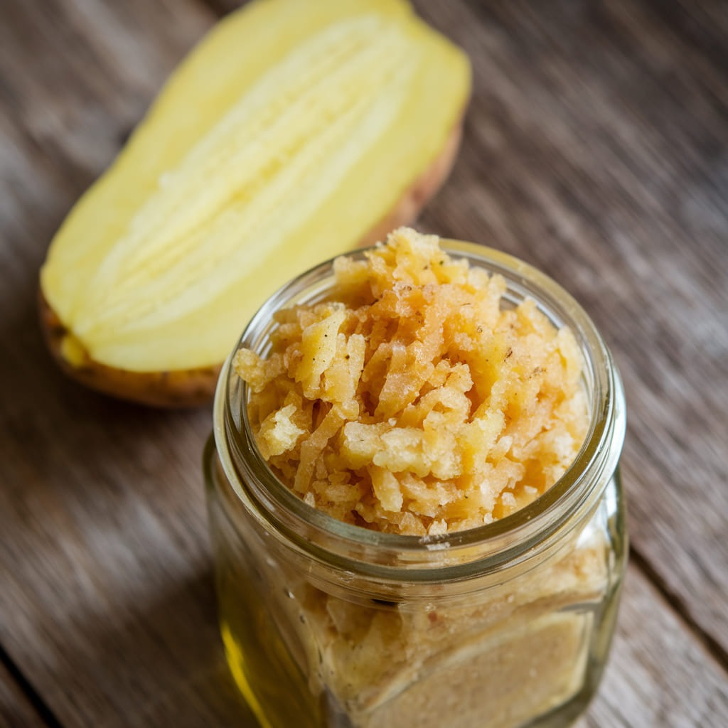 Potato Scrub for Smooth Skin