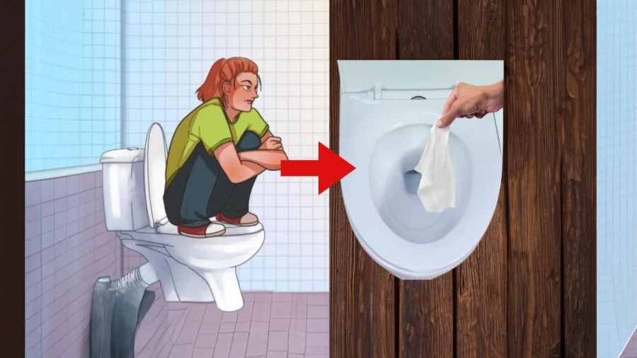 Dropping a piece of paper into the toilet can save you from an extremely unexpected danger that many people don't know about-1