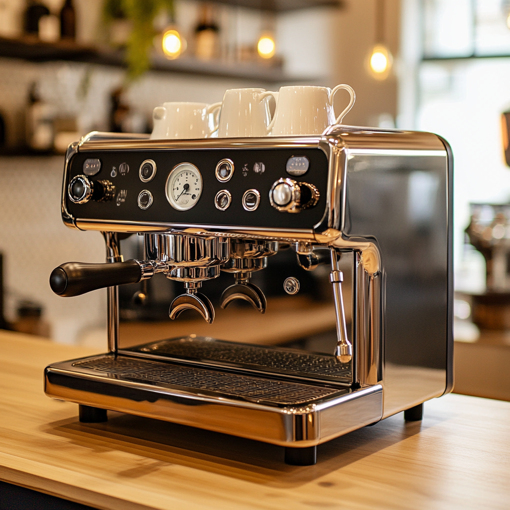 A coffee machine | Source: Midjourney