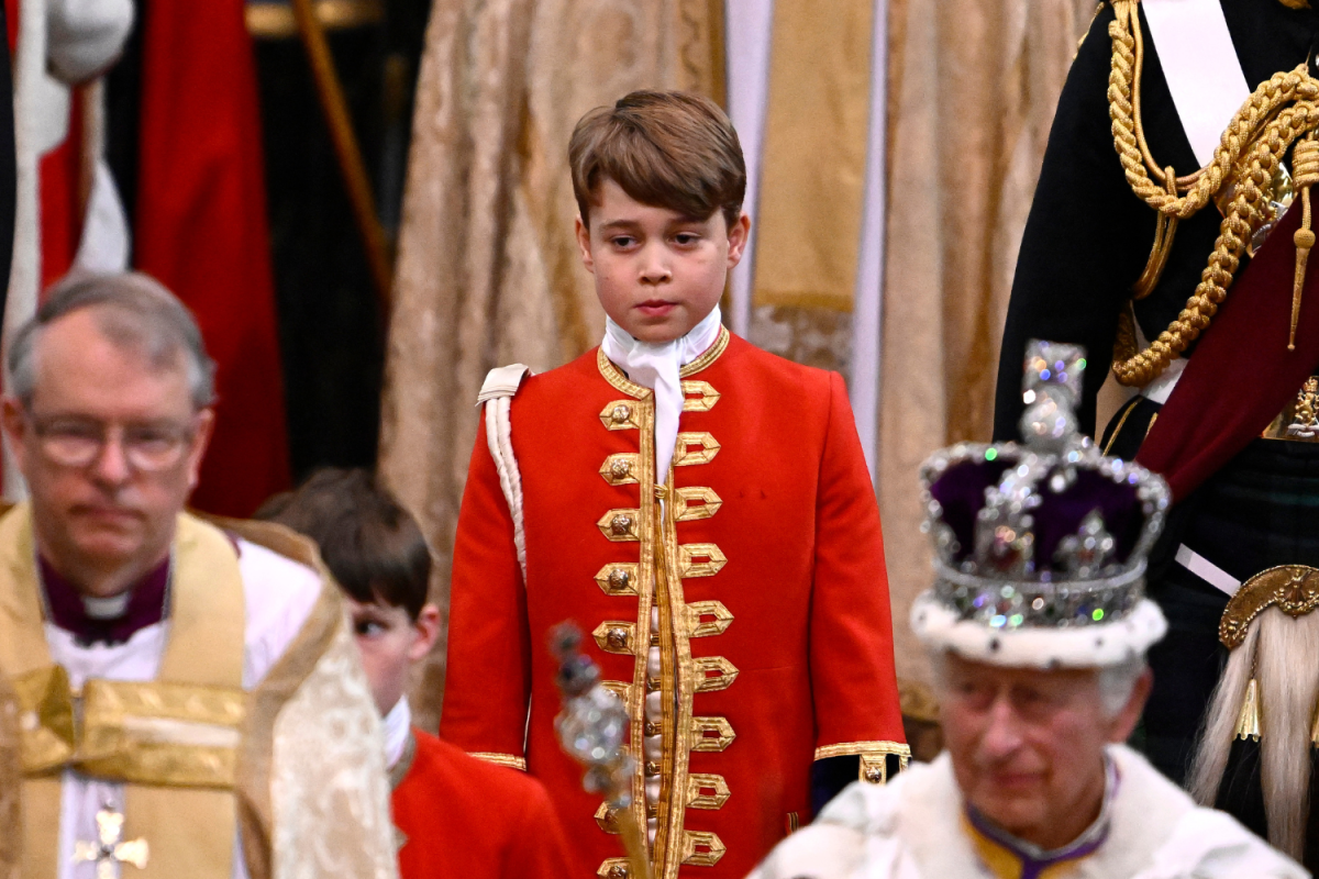 prince george coronation role