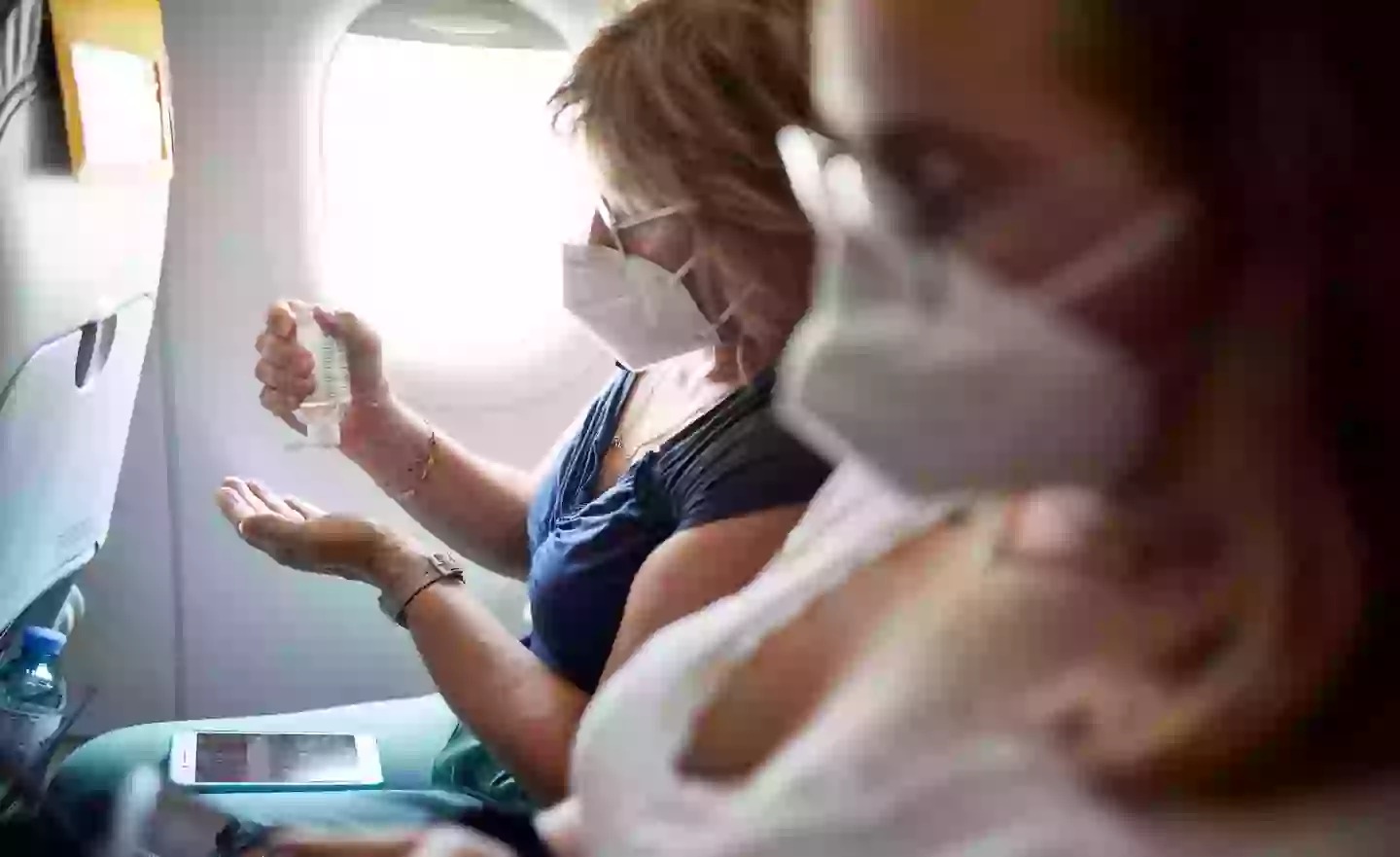 Experts explained plane travel makes it easy for illnesses to spread from country to country (Getty Stock Photo)