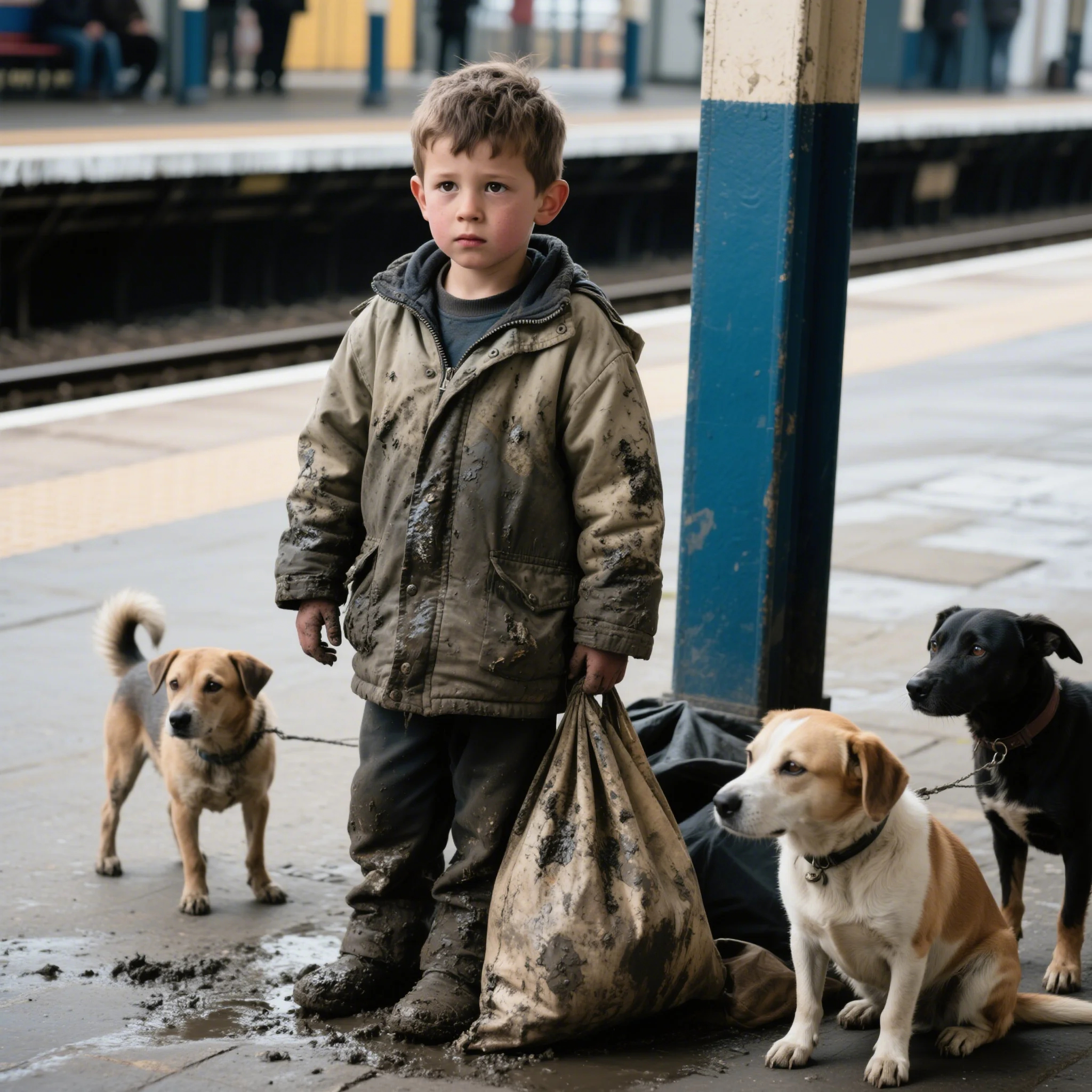 "I want to eat too… Can I have a slice?" — the miserable boy addressed Alena 2 0