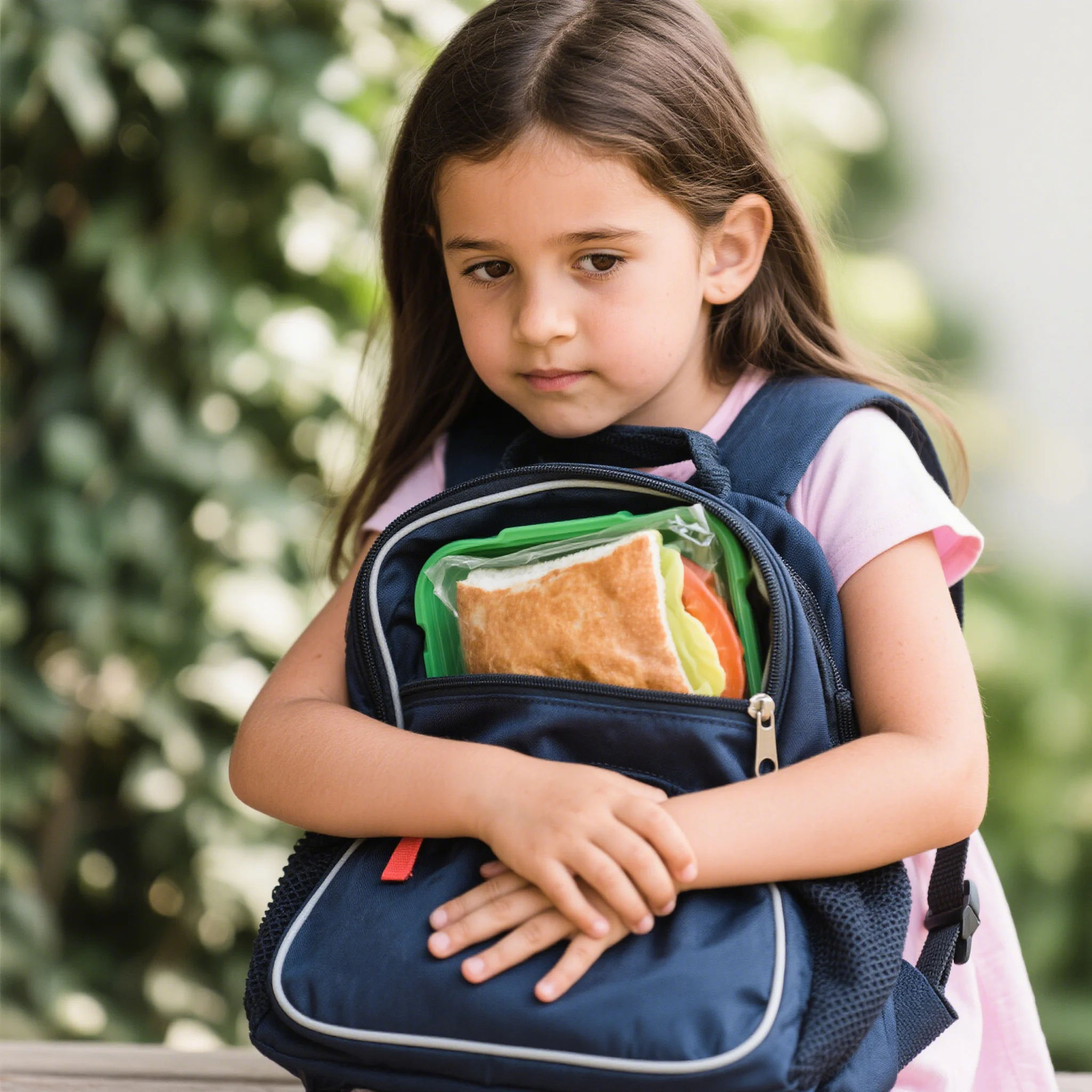 Her classmates teased her about hiding her lunch but her bag was keeping a very different secret 4 04