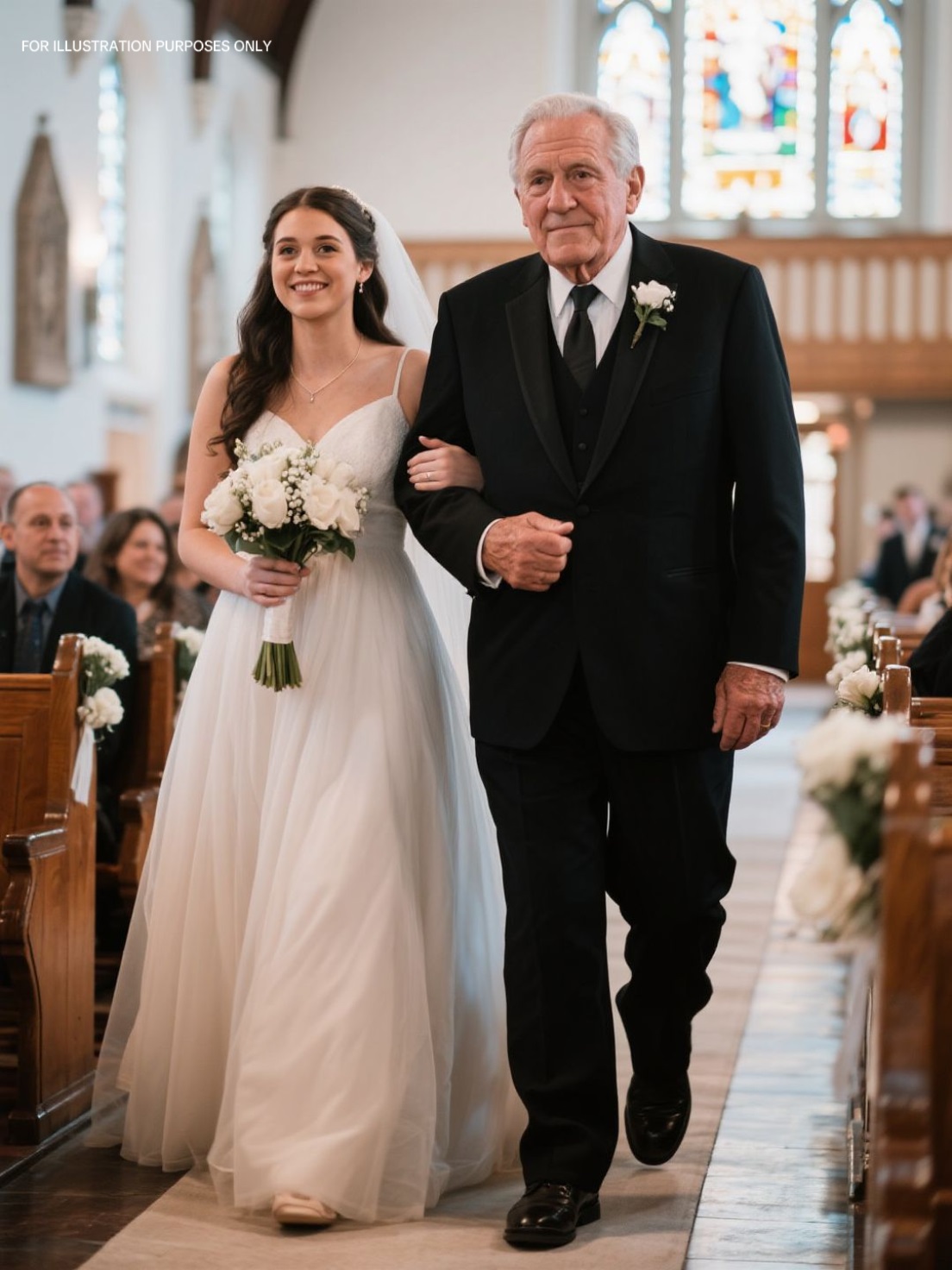 Woman Hired a Fake Father to Walk Her Down the Aisle – The Idea Changed Her Life Forever 7 1234 1