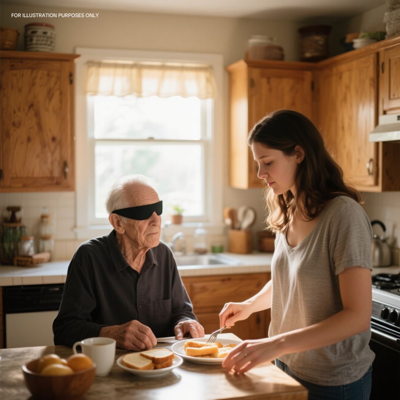 Nurse Takes Care of Rich Blind Man for 10 Years, One Day Learns She Is His Daughter 1 45690