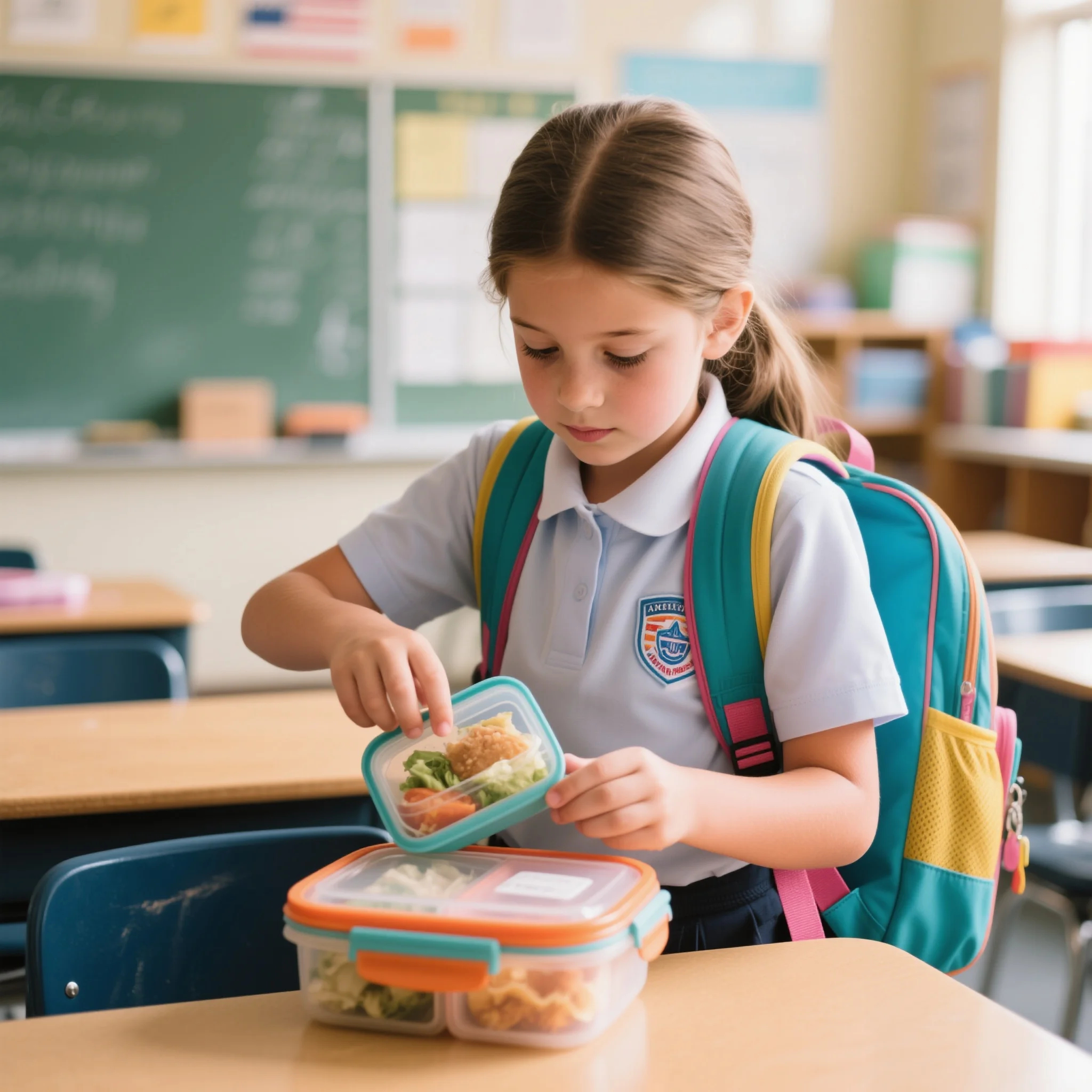 Her classmates teased her about hiding her lunch but her bag was keeping a very different secret 5 654