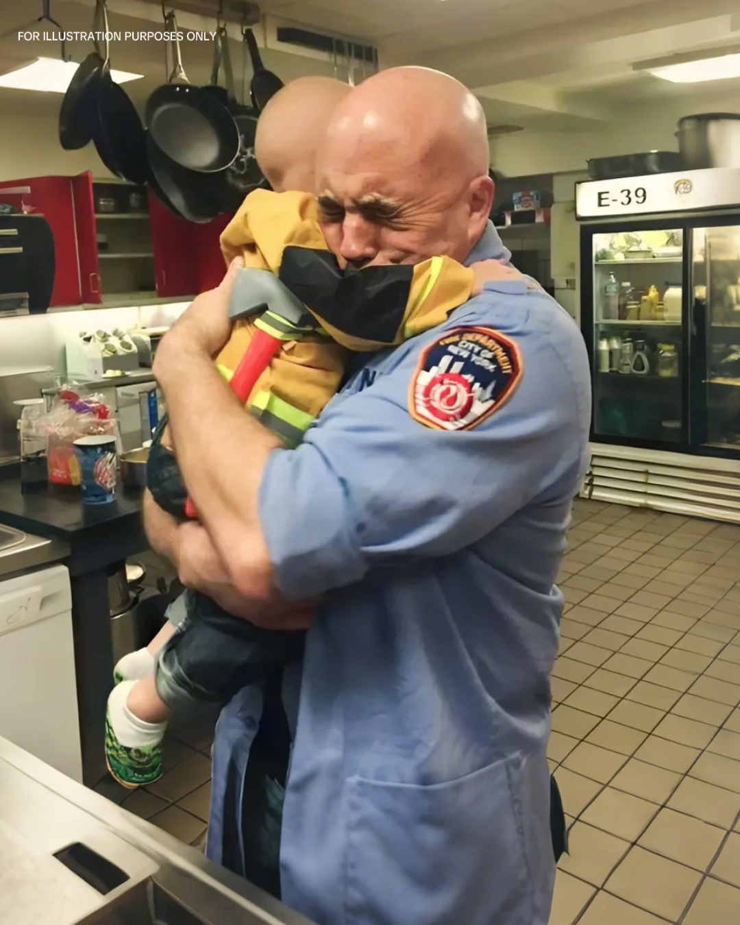 What my son said to a firefighter moved us all to tears 2 As A Single Mom