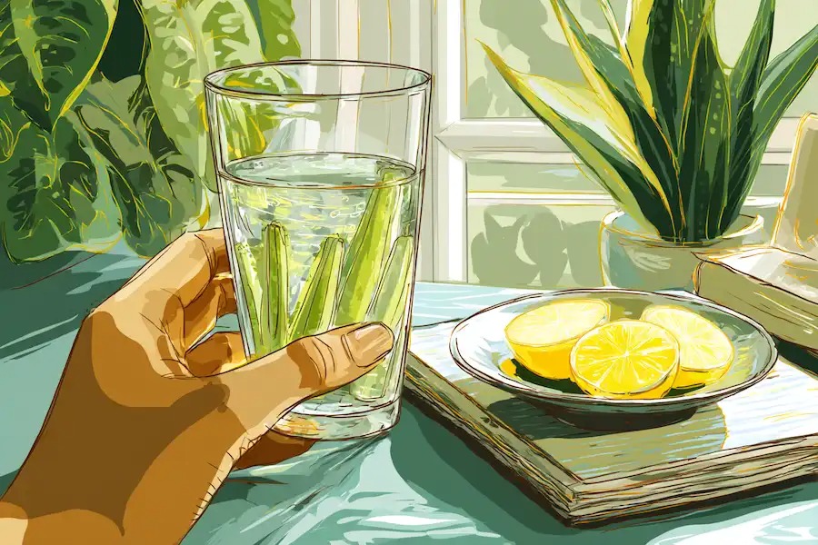 11 Benefits of Drinking Okra Water Every Day 3 a glass of okra water