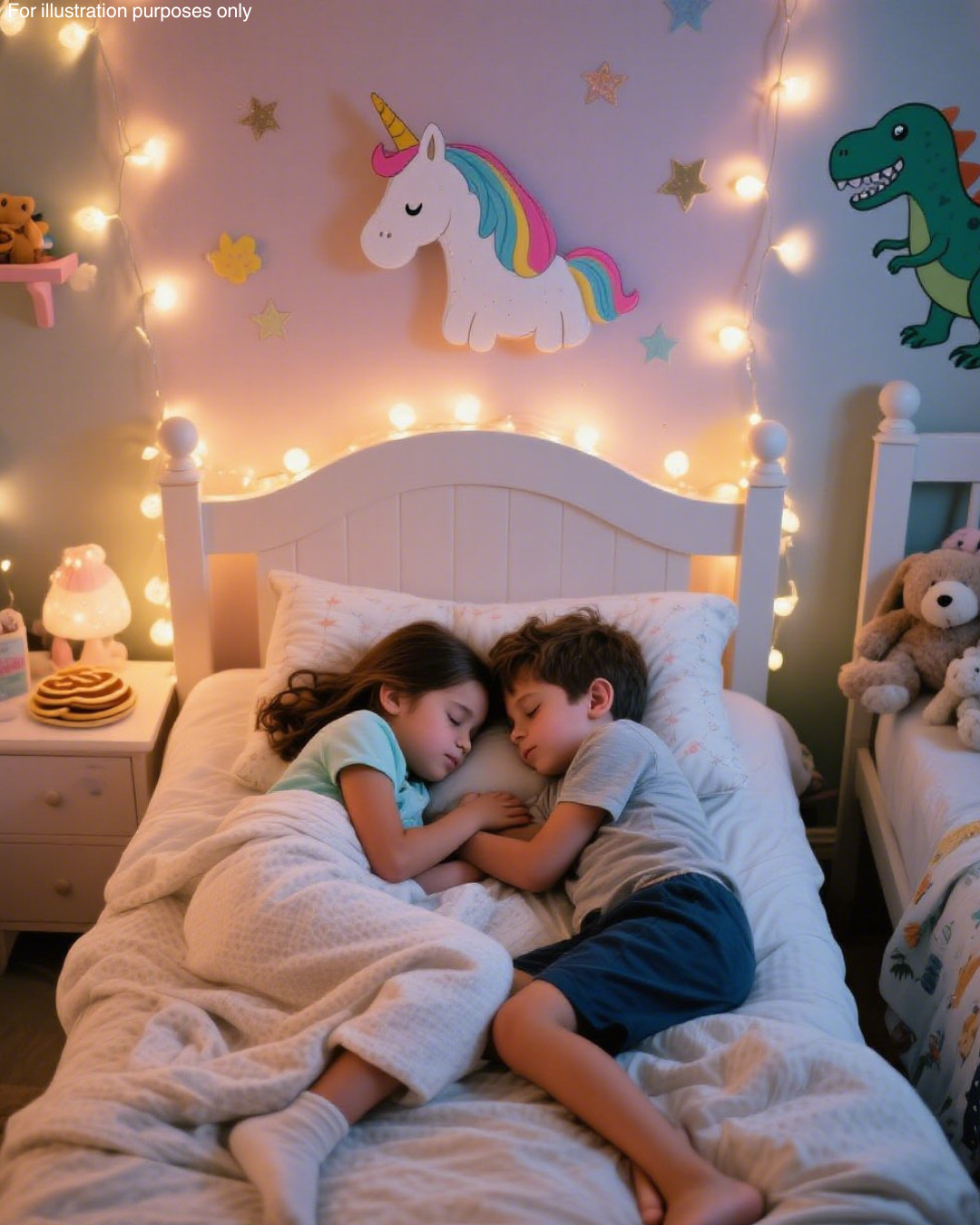 My kids escaped their own beds—and i found them sleeping together like this 1 b 123 7