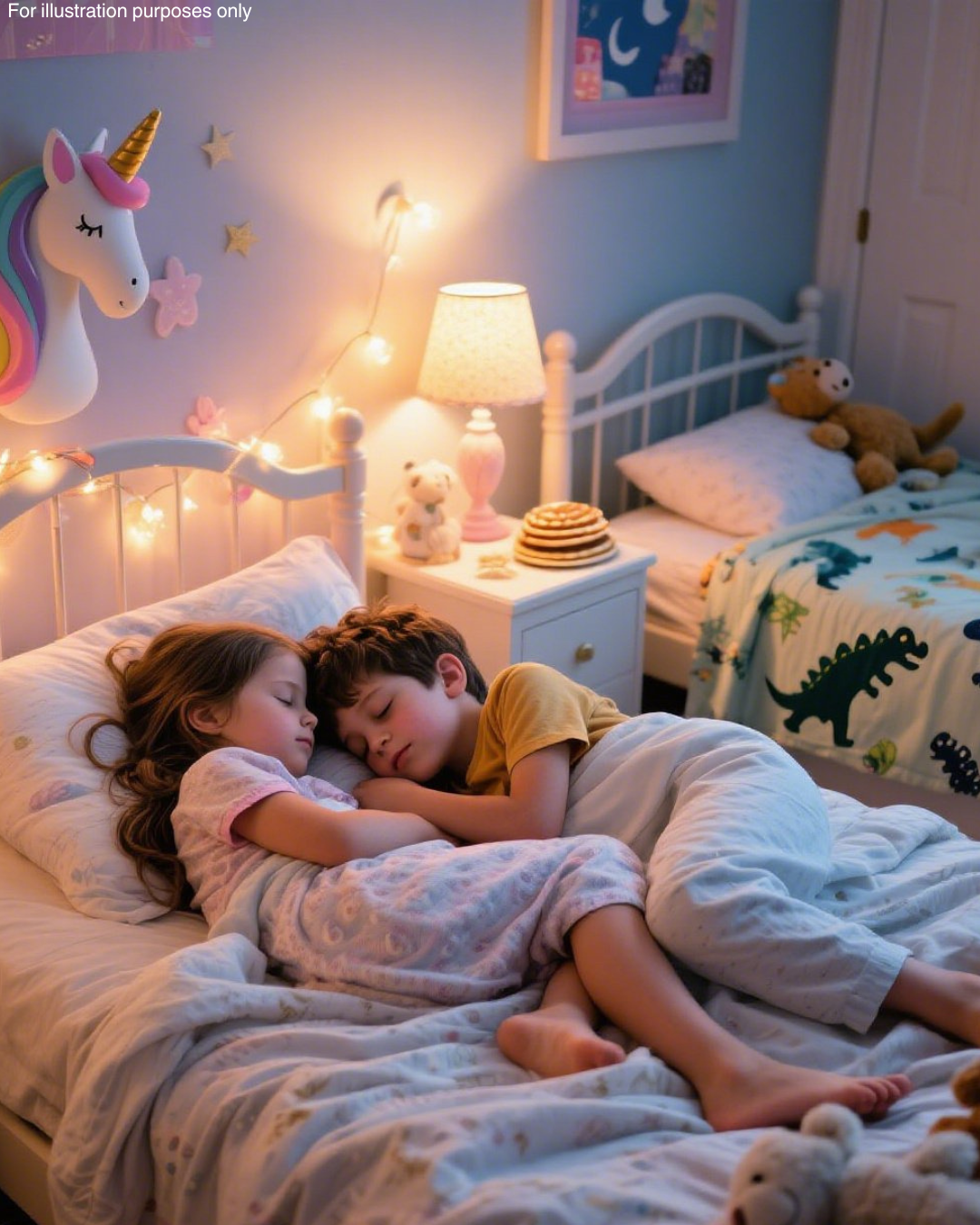 My kids escaped their own beds—and i found them sleeping together like this 2 b 123 8